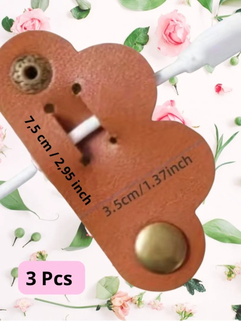 Buy 3, get 1 free. Heart Snap Cord Keepers - Assorted Colors (3 PCS)